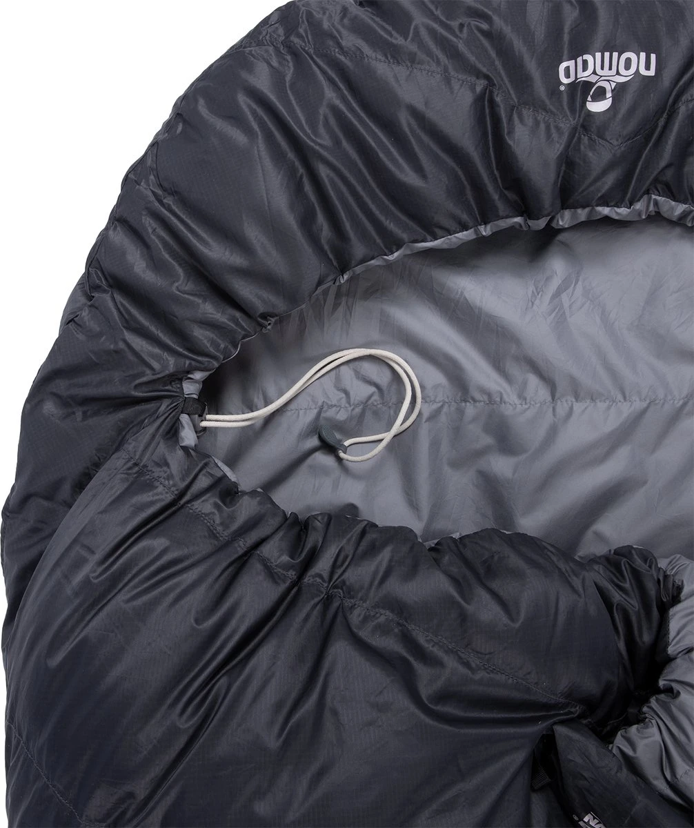 NOMAD® Taurus 250 Slaapzak | 210x80cm Grijs | Lichtgewicht & Kwalitatief | Slaapzak | Incl Hoes 4 NOMAD® Taurus 250 Slaapzak | 210x80cm Grijs | Lichtgewicht & Kwalitatief | Slaapzak | Incl Hoes - Afbeelding 2