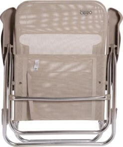 Crespo - Strandstoel - AL-205 - Beige (34) -Buiten Kamperen 1007x1200