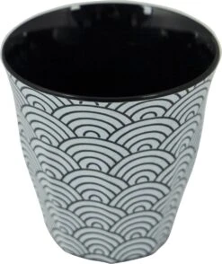 Bo-Camp Servies - Mix & Match - 16 Delig - Zwart/Wit -Buiten Kamperen 1008x1200 1