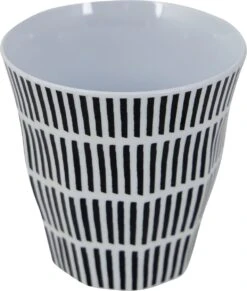 Bo-Camp Servies - Mix & Match - 16 Delig - Zwart/Wit -Buiten Kamperen 1018x1200 2