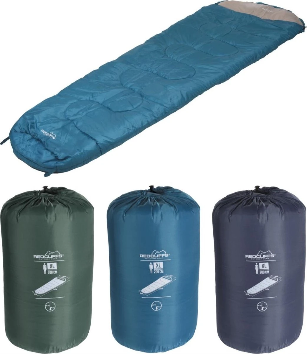 Redcliffs Mummie Slaapzak Blauw - 230 X 80 X 50 Cm - Mummieslaapzak Blauw - Mummie Slaapzakken- Sleeping Bag Blue 3 Redcliffs Mummie Slaapzak Blauw - 230 X 80 X 50 Cm - Mummieslaapzak Blauw - Mummie Slaapzakken- Sleeping Bag Blue