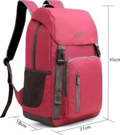 Tourit - Koeltas Rugzak (25L) - Geschikt Voor 21 Blikjes - Lunchtas Voor Dames En Heren - Rood 12 Tourit - Koeltas Rugzak (25L) - Geschikt Voor 21 Blikjes - Lunchtas Voor Dames En Heren - Rood -Buiten Kamperen 1071x1200