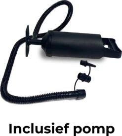 Deryan Cocoon Pop Up Tent - Slaapzak - Luchtbed - Luchtpomp - 4 Persoons - Zilver -Buiten Kamperen 1074x1200 1