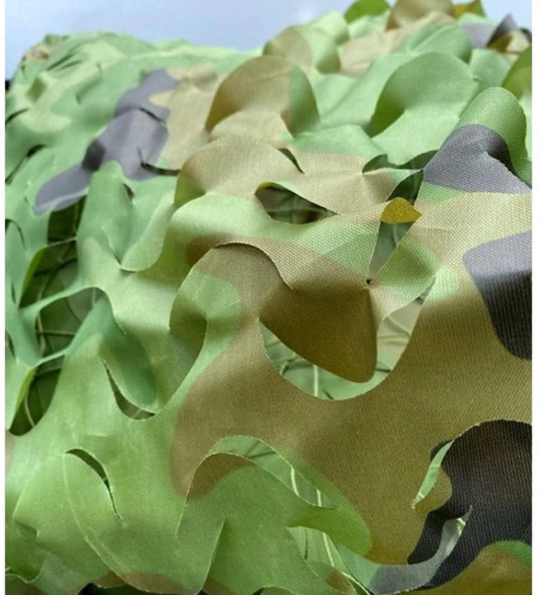 Camouflagenet 4 Meter Proloo. Hoogte 1,80x Lengte 4mtr - Camonet - Tuinnet - Schaduwdoek 4 Camouflagenet 4 Meter Proloo. Hoogte 1,80x Lengte 4mtr - Camonet - Tuinnet - Schaduwdoek - Afbeelding 2