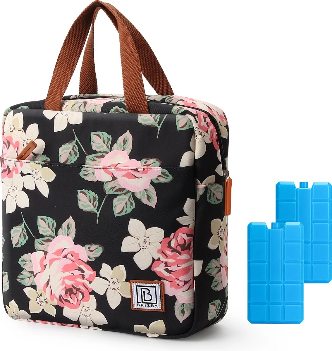 Brisby 4 Laags Geïsoleerde Koeltas - Lunchtas 7 Liter - Bloemetjes 3 Brisby 4 Laags Geïsoleerde Koeltas - Lunchtas 7 Liter - Bloemetjes