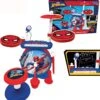 Lexibook Spider-Man Elektronische Drumkit Voor Kinderen, Realistisch Drumgeluid, 8-toetsen Toetsenbord, Mp3-stekker, Inclusief Stoel, Blauw/rood, K610SP