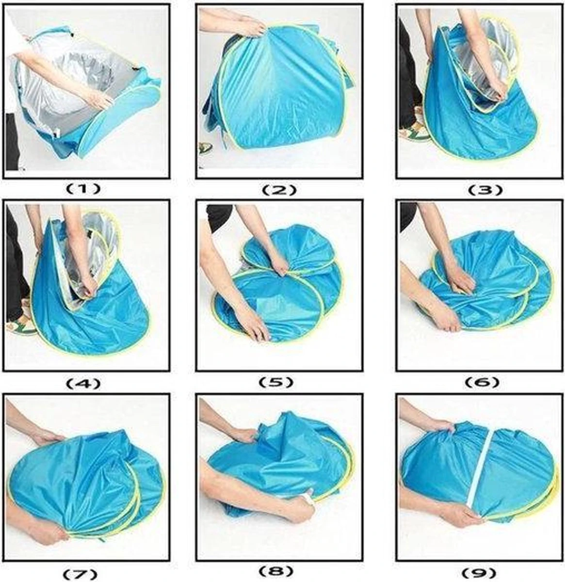 Merkloos Strand Tent Met Zwembad - Roze - UPF 50+ UV Werend - Waterdicht - Pop Up - Baby & Kind 5 Merkloos Strand Tent Met Zwembad - Roze - UPF 50+ UV Werend - Waterdicht - Pop Up - Baby & Kind - Afbeelding 3