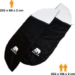 Deryan Cocoon Pop Up Tent - Slaapzak - Luchtbed - Luchtpomp - 4 Persoons - Zilver -Buiten Kamperen 1189x1200 4