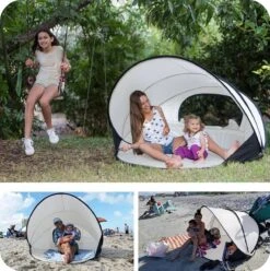 Deryan Luxe Pop Up Strandtent XXL - Anti-UV 50+ - Cream 18 Deryan Luxe Pop Up Strandtent XXL - Anti-UV 50+ - Cream -Buiten Kamperen 1196x1200 11