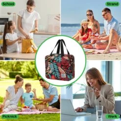 Brisby 4 Laags Geïsoleerde Koeltas - Lunchtas 4 Liter - Jungle -Buiten Kamperen 1197x1200 4