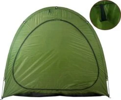 Merkloos Fietstent, Beschermhoes Fietsenschuur, Tent Voor Camping In De Open Lucht-groen 200*80*165CM -Buiten Kamperen 1200x1000 8