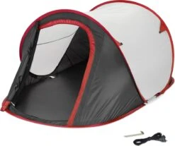 JEMIDI Tweepersoons Pop-up Tent - Opgooitent, Werptent Voor 2 Personen - Ideaal Als Festivaltent Of Kampeertent - Verschillende Kleuren -Buiten Kamperen 1200x1007 2