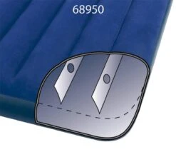 Intex Downy Twin Luchtbed - 1-persoons - 191x76x22 Cm -Buiten Kamperen 1200x1034 4