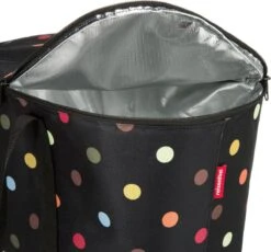 Reisenthel Coolerbag Koeltas - 20L - Dots Zwart -Buiten Kamperen 1200x1119