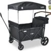 FableKids LEO X4Lite Opvouwbare Handkar Met Dak Onyx Zwart -Buiten Kamperen 1200x1122 4