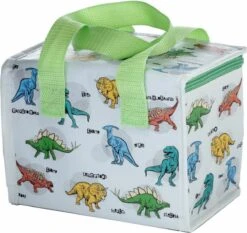 Kleine Lunch/sixpack Koeltas - Dinosaurus Print - 21 X 16 Cm - 4,7 L -Buiten Kamperen 1200x1134