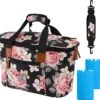 Brisby 4 Laags Geïsoleerde Koeltas - Boodschappentas 21 Liter - Bloemetjes -Buiten Kamperen 1200x1151