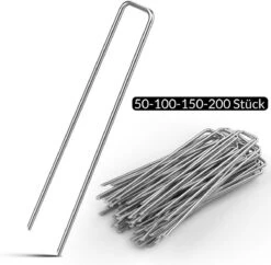 Gardebruk Haringen Set Van 100 Gegalvaniseerd Staal LxØ 150x2,7mm 12 Gardebruk Haringen Set Van 100 Gegalvaniseerd Staal LxØ 150x2,7mm -Buiten Kamperen 1200x1174 4