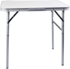 Merkloos Aluminium Inklapbare Tuintafel - Campingtafel - 80x60x68 Cm -Buiten Kamperen 1200x1178 10