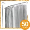 Stalen Haringen Set Van 50st. - Premium Staal - Grondanker - Tent Haring - Grondhaken - Tent Spijker - 20cm Lang - 3cm Haak - 3,5mm Premium Dikte Tentharing - Groots® -Buiten Kamperen 1200x1191 6