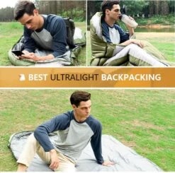 COVACURE 1.5/0.8kg Slaapzak, 3 Seizoenen Ultra Warm & Lichtgewicht Slaapzak Voor Volwassenen, Envelop Compacte Outdoor Slaapzakken Met Draagbare Compressie Tas Voor Camping, Rugzakken, Wandelen... -Buiten Kamperen 1200x1192 2