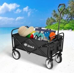 Rijoka Opvouwbare Bolderkar/Bolderwagen | Zwart -Buiten Kamperen 1200x1197 5