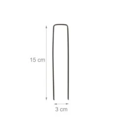 Relaxdays 200x Gronddoekpen - Grondanker - Haring - Gronddoekhaak - Grondhaken - 2mm 17 Relaxdays 200x Gronddoekpen - Grondanker - Haring - Gronddoekhaak - Grondhaken - 2mm -Buiten Kamperen 1200x1200 1007