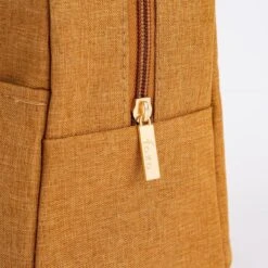 Koeltas - Lunchtas - Volwassenen En Kinderen - Compact Picknick & Lunchtasje - Lunch - Werk - Diep Goud -Buiten Kamperen 1200x1200 108