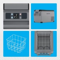 Auronic Elektrische Koelbox - 30.4L - Compressor - 12V En 240V - Grijs -Buiten Kamperen 1200x1200 134