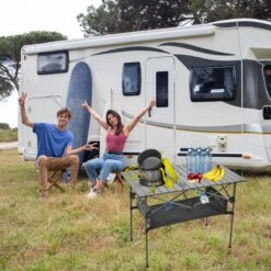 Campingtafel Inklapbaar En Opvouwbaar - Kampeertafel - Lichtgewicht Hittebestendig -Buiten Kamperen 1200x1200 228