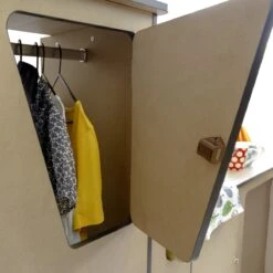 Camper Keuken MDF - Linkerkant EU - Inclusief Kledingstang + Wijnrek - Onbewerkt - Inbouw Kasten Inrichting Kampeerauto Caravan -Buiten Kamperen 1200x1200 276