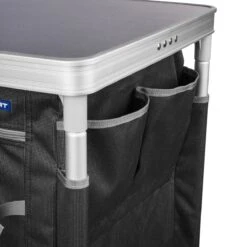 Campart Campingkeuken KI-0734 - Campingkast Groot - 4 Verstelbare Poten - Opvouwbaar En Lichtgewicht - Inclusief Opbergtas - Grijs -Buiten Kamperen 1200x1200 406