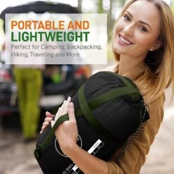 HikeMeister® Outdoor Survival Fishing Mummy Slaapzak 230 X 80 Cm -8°C -Buiten Kamperen 1200x1200 448