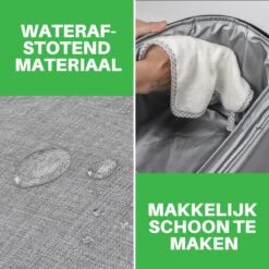 Packaway 4 Laags Geïsoleerde Koeltas - Lunchtas 15 Liter - Grijs -Buiten Kamperen 1200x1200 47