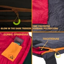 Dutch Mountains Slaapzak Tholen - 200 X 80cm - Aanritsbaar - Slechts 1140 Gram – Polyester - Tochtstrip En Compressiehoes 11 Dutch Mountains Slaapzak Tholen - 200 X 80cm - Aanritsbaar - Slechts 1140 Gram – Polyester - Tochtstrip En Compressiehoes -Buiten Kamperen 1200x1200 482