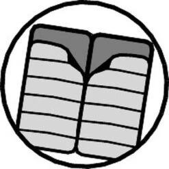 Outwell Slaapzak Contour Rits Links Zwart -Buiten Kamperen 1200x1200 489