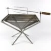 Firekorf + Grill + Spit : Opvouwbare Vuurkorf / Vuurschaal Met Rooster En Spit - Draagbare BBQ - Opbergtas - Kampeer Grill - Kookset -Buiten Kamperen 1200x1200 639