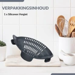 SensaHome- Siliconen Vergiet - Keuken Afgietdeksel - Afgiethulp - Siliconen - BPA Vrij - Grijs 29 SensaHome- Siliconen Vergiet - Keuken Afgietdeksel - Afgiethulp - Siliconen - BPA Vrij - Grijs -Buiten Kamperen 1200x1200 660