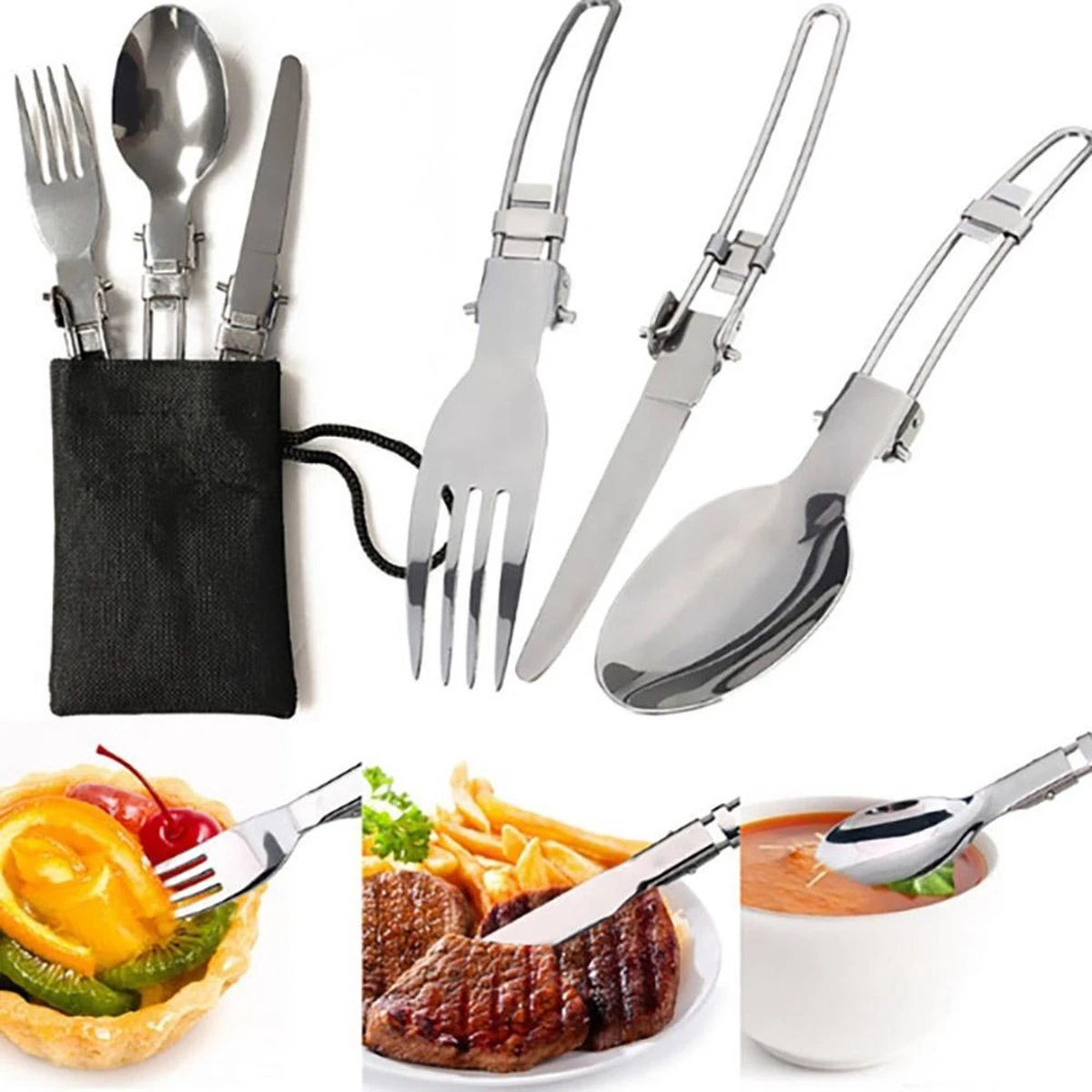 Camping Outdoor Kookset 13-delig Camping Servies En Pannen Pannenset Keukengerei - BPA-vrij & Geen Giftige Stoffen - Opvouwbaar & Licht - Ideaal Voor Reizen, Festival, Wandelen 7 Camping Outdoor Kookset 13-delig Camping Servies En Pannen Pannenset Keukengerei - BPA-vrij & Geen Giftige Stoffen - Opvouwbaar & Licht - Ideaal Voor Reizen, Festival, Wandelen - Afbeelding 5