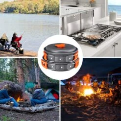 Camping Outdoor Kookset 13-delig Camping Servies En Pannen Pannenset Keukengerei - BPA-vrij & Geen Giftige Stoffen - Opvouwbaar & Licht - Ideaal Voor Reizen, Festival, Wandelen 17 Camping Outdoor Kookset 13-delig Camping Servies En Pannen Pannenset Keukengerei - BPA-vrij & Geen Giftige Stoffen - Opvouwbaar & Licht - Ideaal Voor Reizen, Festival, Wandelen -Buiten Kamperen 1200x1200 680