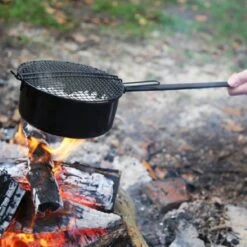 3BMT Popcorn Pan Voor Kampvuur - Met Popcorn Mais - Ook Voor BBQ -Buiten Kamperen 1200x1200 684