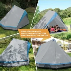 Skandika Tipii II Tent – Tipi-tenten – Teepee – 8 Persoons Campingtent – Muggengaas – 250 Cm Stahoogte – Uitneembare Tentvloer – 3000 Mm Waterkolom – Indische Tent, Partytent, Festivaltent – Outdoor, Camping, Tuin – Kamperen – Grijs/turquoise 13 Skandika Tipii II Tent – Tipi-tenten – Teepee – 8 Persoons Campingtent – Muggengaas – 250 Cm Stahoogte – Uitneembare Tentvloer – 3000 Mm Waterkolom – Indische Tent, Partytent, Festivaltent – Outdoor, Camping, Tuin – Kamperen – Grijs/turquoise -Buiten Kamperen 1200x1200 792