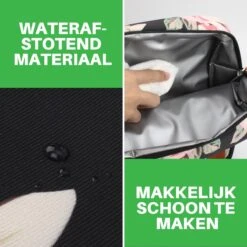 Brisby 4 Laags Geïsoleerde Koeltas - Lunchtas 7 Liter - Bloemetjes 15 Brisby 4 Laags Geïsoleerde Koeltas - Lunchtas 7 Liter - Bloemetjes -Buiten Kamperen 1200x1200 8