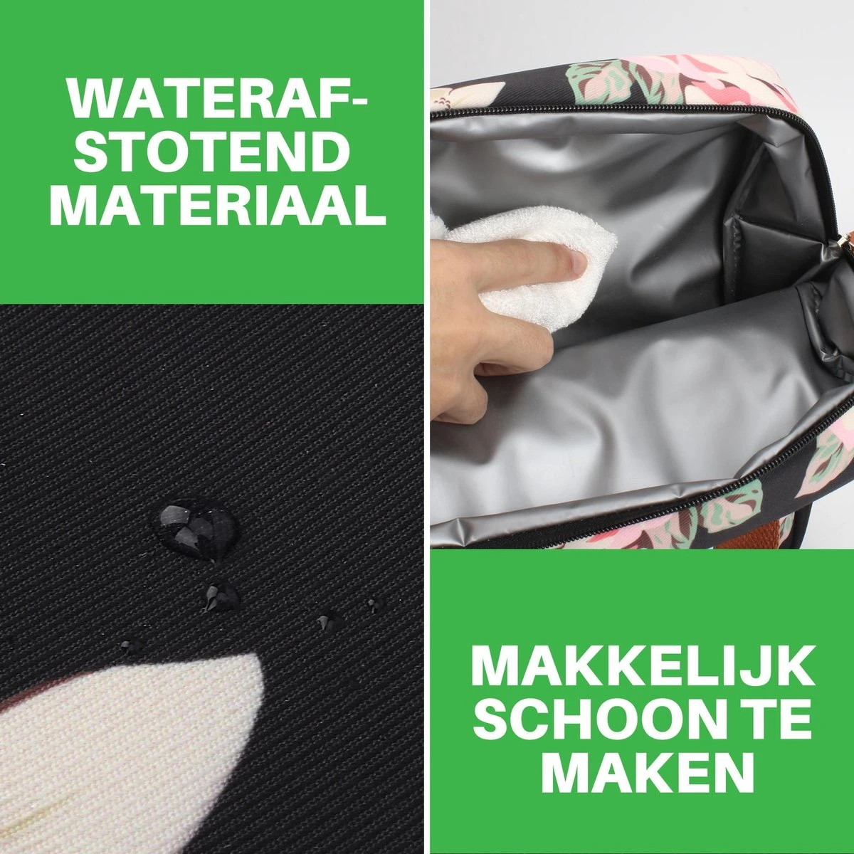 Brisby 4 Laags Geïsoleerde Koeltas - Lunchtas 7 Liter - Bloemetjes 9 Brisby 4 Laags Geïsoleerde Koeltas - Lunchtas 7 Liter - Bloemetjes - Afbeelding 7