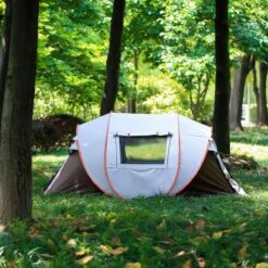 Fly Lab Luxe Pop Up Tent - Kampeer Tent - Grijs/Oranje - 4 Persoons 18 Fly Lab Luxe Pop Up Tent - Kampeer Tent - Grijs/Oranje - 4 Persoons -Buiten Kamperen 1200x1200 834