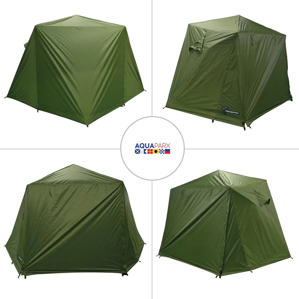 FisherPro Karpertent Met Stormcover – Vistent – Tent - Bescherming Tegen Zon En Wind – 100% Waterdichte Stormhoes – Met Handige Meeneemtas – Ook Geschikt Als Strandtent Of Festivaltent – Extra Veiligheid En Warmte Door Stormcover 17 FisherPro Karpertent Met Stormcover – Vistent – Tent - Bescherming Tegen Zon En Wind – 100% Waterdichte Stormhoes – Met Handige Meeneemtas – Ook Geschikt Als Strandtent Of Festivaltent – Extra Veiligheid En Warmte Door Stormcover - Afbeelding 15