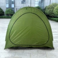 Merkloos Fietstent,Beschermhoes Fietsenschuur, Tent Voor Camping In De Open Lucht-groen 200*80*165CM -Buiten Kamperen 1200x1200 892