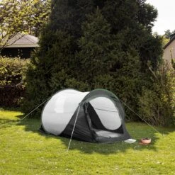 JEMIDI Tweepersoons Pop-up Tent - Opgooitent, Werptent Voor 2 Personen - Ideaal Als Festivaltent Of Kampeertent - Verschillende Kleuren -Buiten Kamperen 1200x1200 927