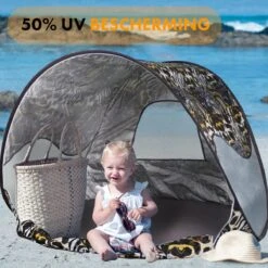 Deryan Luxe Pop Up Strandtent - Anti-UV 50+ - Zoo -Buiten Kamperen 1200x1200 948