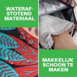 Brisby 4 Laags Geïsoleerde Koeltas - Lunchtas 4 Liter - Jungle -Buiten Kamperen 1200x1200 95